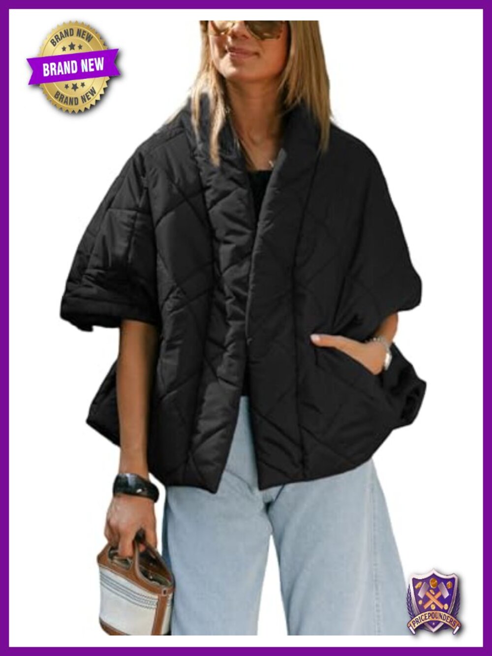 Women's Quilted Puffer Vest Lightweight Padded Relaxed Fit